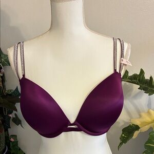 Victoria's Secret Deep Purple Push-up Bra